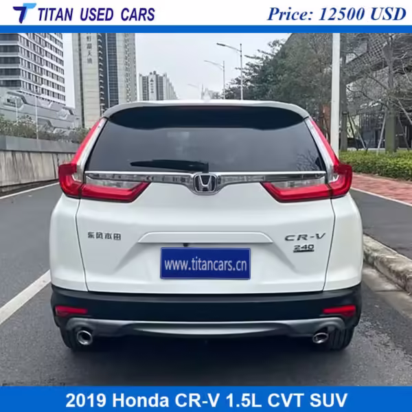 Used 2019 Honda CRV Car White for Sale