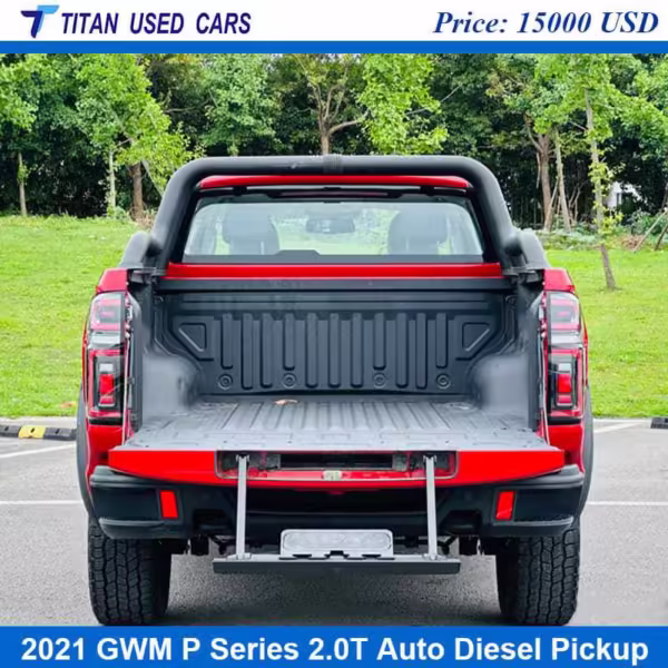 trunk of the Used 2021 GWM P Series