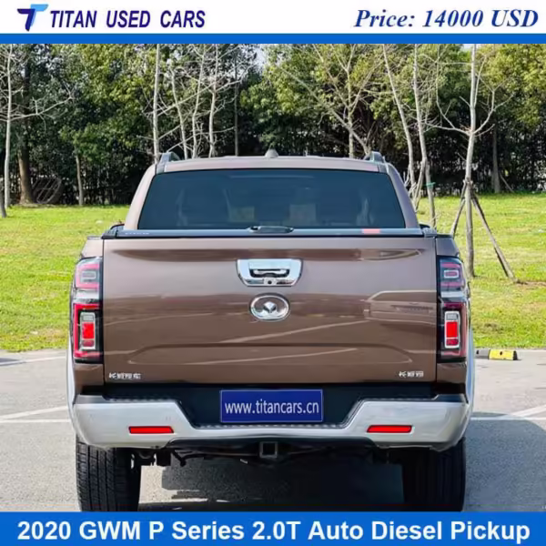 trunk of the used GWM P Series 2020