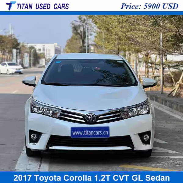 black color of the used 2017 Toyota Corolla sedan is on sale near nigeria