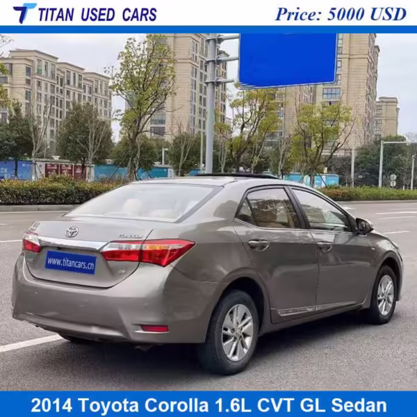 grey used 2014 Toyota Corolla sedan