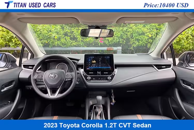 This used Toyota Corolla 2023 sedan is on sale in Nigeria