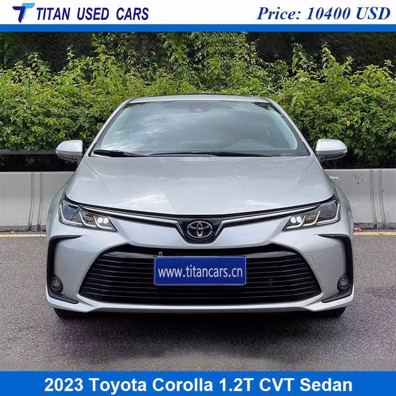 1721116163-Used Toyota Corolla 2023 Sedan Price in Africa (4) The silver exterior of the used Toyota Corolla 2023 sedan