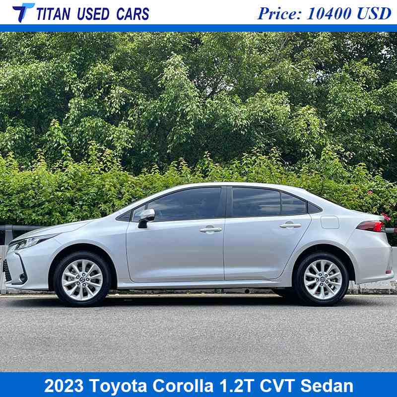 1721116186-Used Toyota Corolla 2023 Sedan Price in Africa (8) silver version used Toyota Corolla 2023 sedan from China