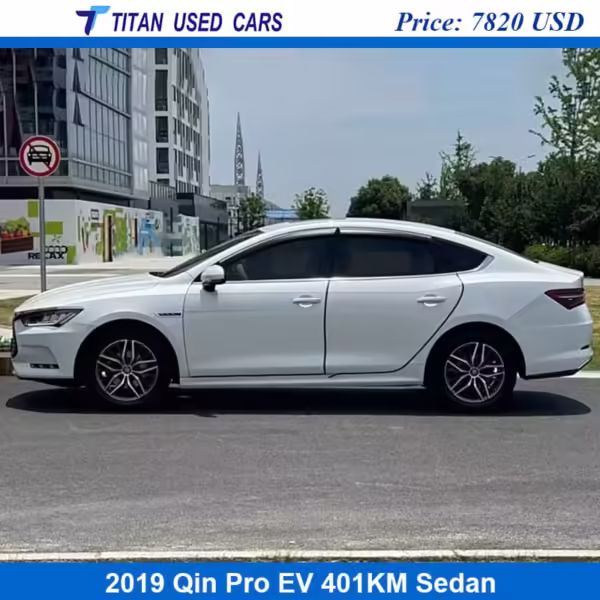 White Used 2019 BYD Qin Pro EV Price