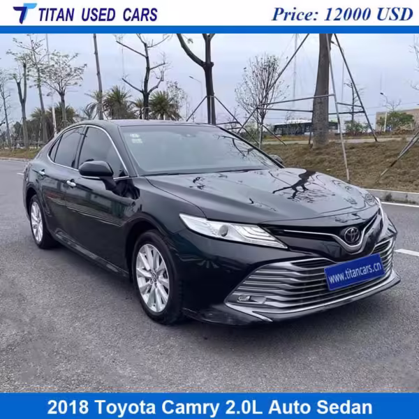 black Used 2018 Toyota Camry for Sale
