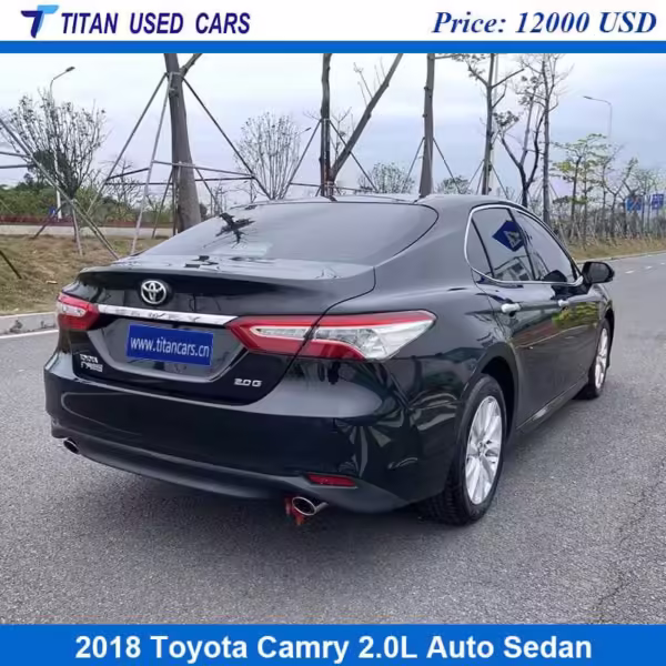black Used 2018 Toyota Camry for Sale