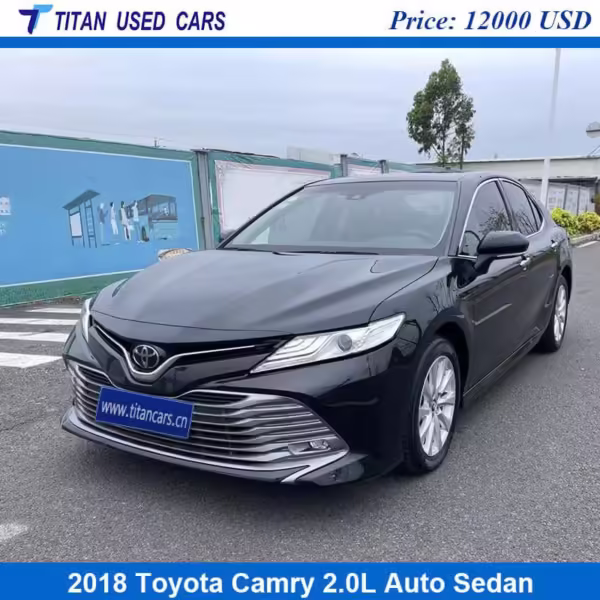 black Used 2018 Toyota Camry