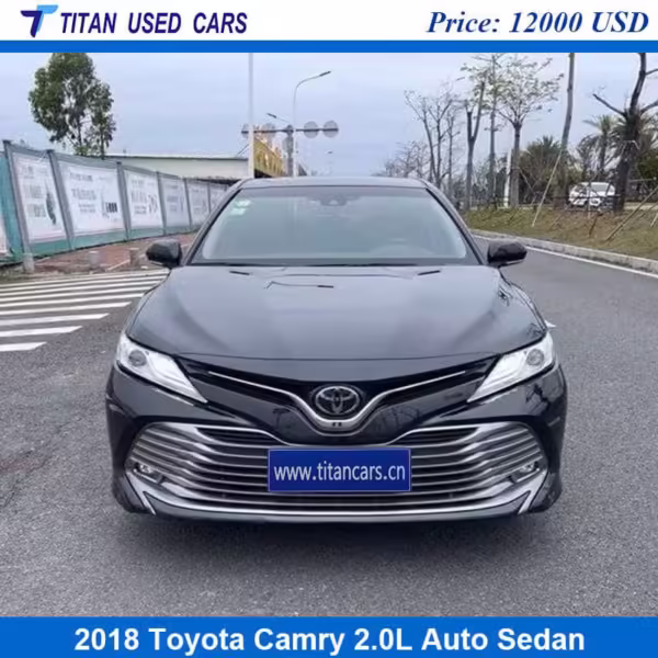 black Used 2018 Toyota Camry for Sale