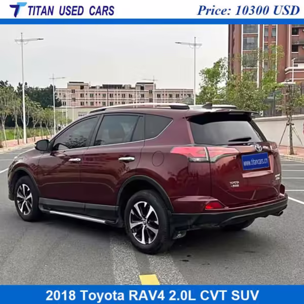 dark red used Toyota RAV4 2018 for sale