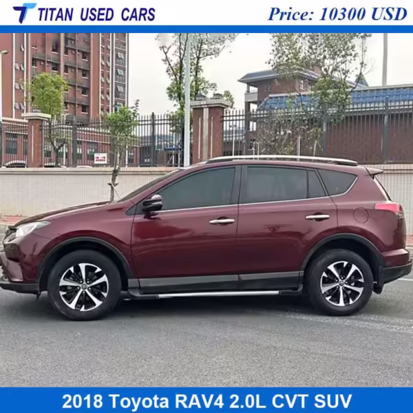 dark red used Toyota RAV4 2018 near nigeria