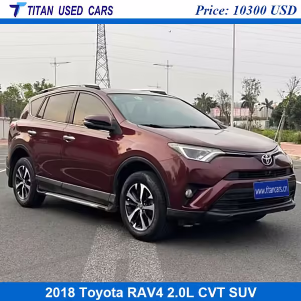 dark red used Toyota RAV4 2018 for sale
