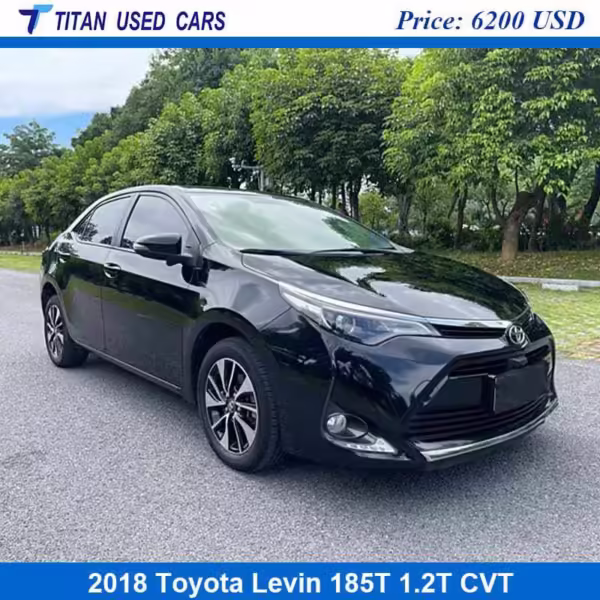 black used Toyota Levin 2018