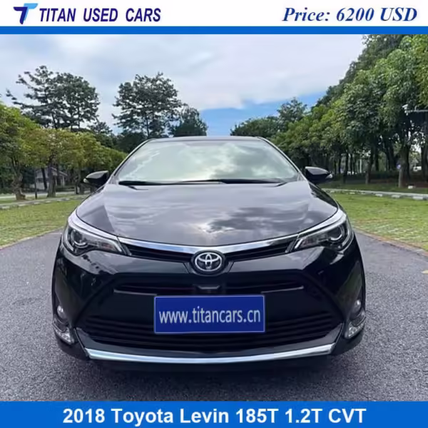 black used Toyota Levin 2018 for sale