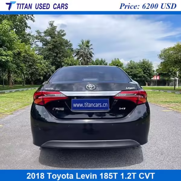 black used Toyota Levin 2018