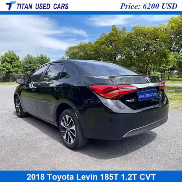 black used Toyota Levin 2018