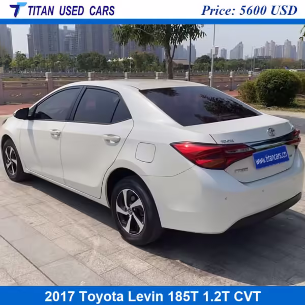 white 2017 Toyota Levin