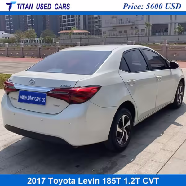 white 2017 Toyota Levin for sale