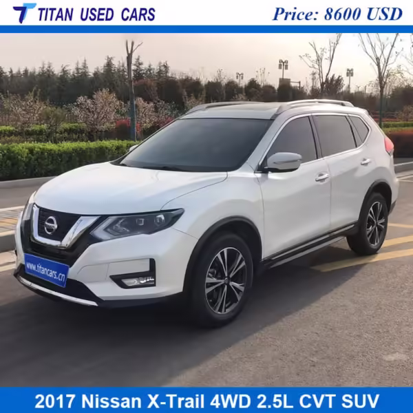 The Nissan X Trail 2017 second hand car is on sale in Africa.