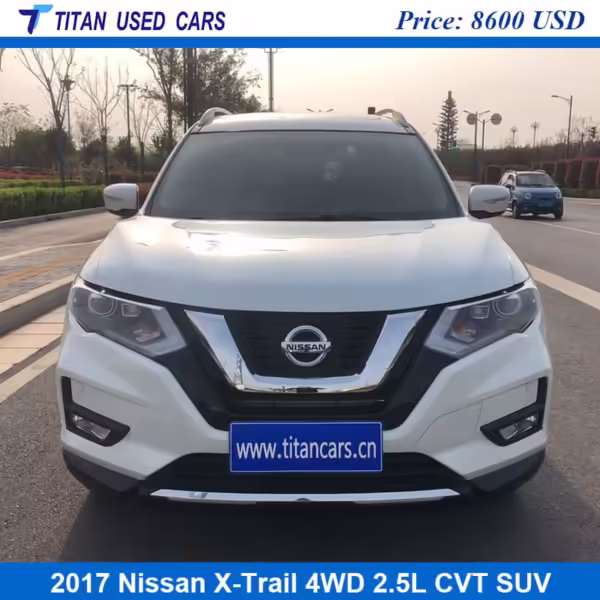 white 2017 Nissan X Trail 4WD for sale