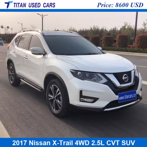 cool white 2017 Nissan X Trail 4WD