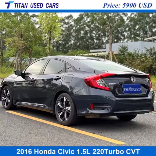 Dark Blue Used 2016 Honda Civic Sedan for Sale Price