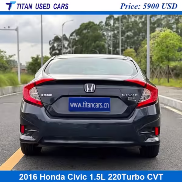 Dark Blue Used 2016 Honda Civic Sedan for Sale Price Near Me