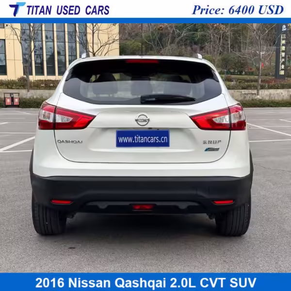 white Nissan Qashqai 2016 used car for sale