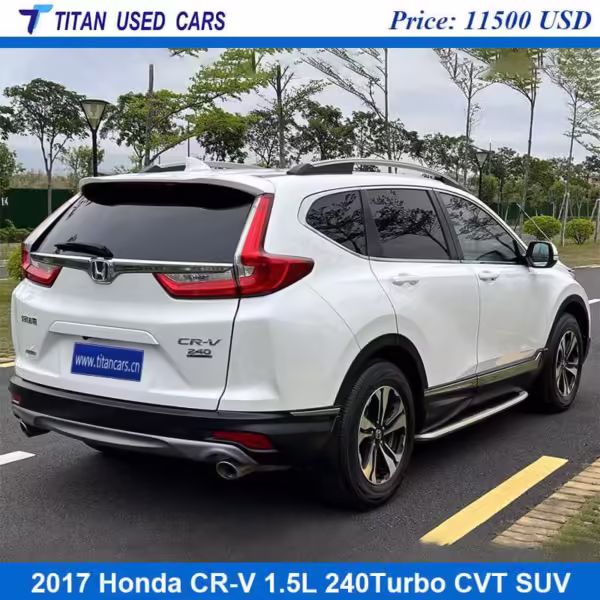 White Used Honda CRV 2017 AWD SUV for Sale Near Me