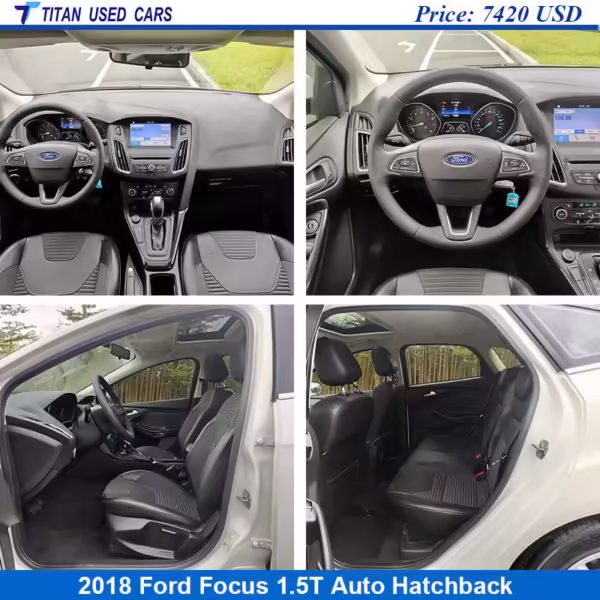 Used 2018 Ford Focus Hatchback for Sale Interior