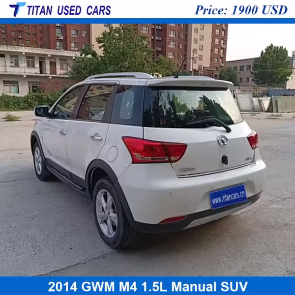 white 2014 Used GWM M4 1.5L SUV