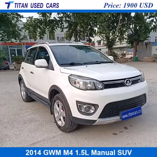 2014 Used GWM M4 1.5L SUV with white color