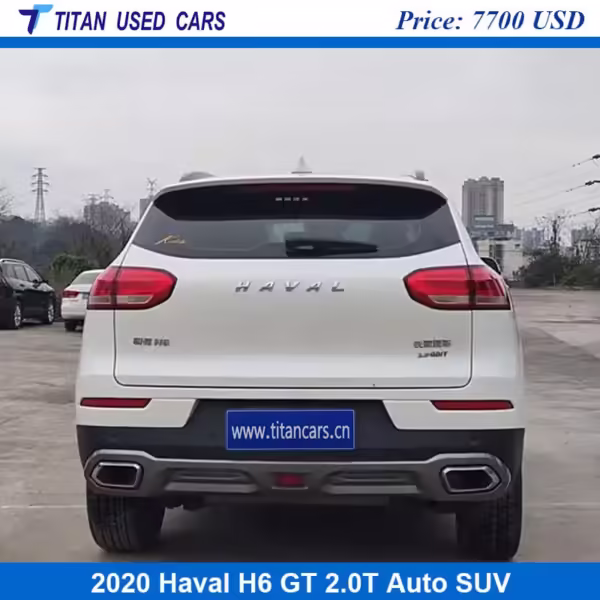 white Used 2020 Haval H6 GT