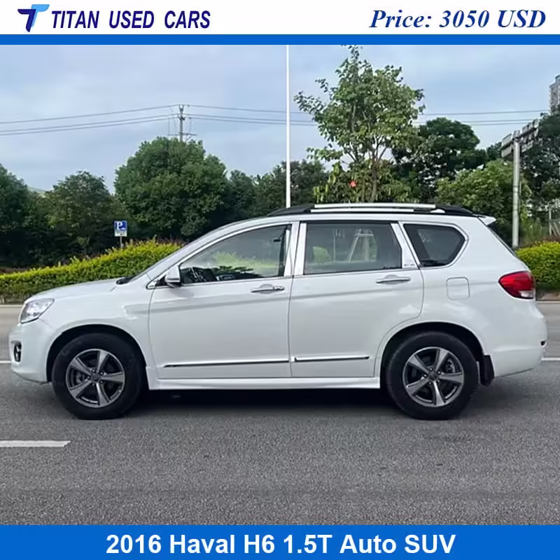 1721906444-Used 2016 Haval H6 SUV Price Used Haval H6 2016 for Sale from China (3) white Used Haval H6 2016 from china