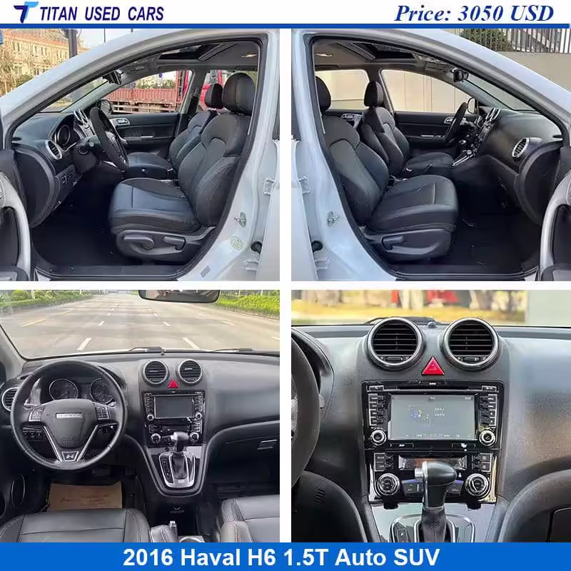 1721906466-Used 2016 Haval H6 SUV Price Used Haval H6 2016 for Sale from China (6) interior of the Used Haval H6 2016