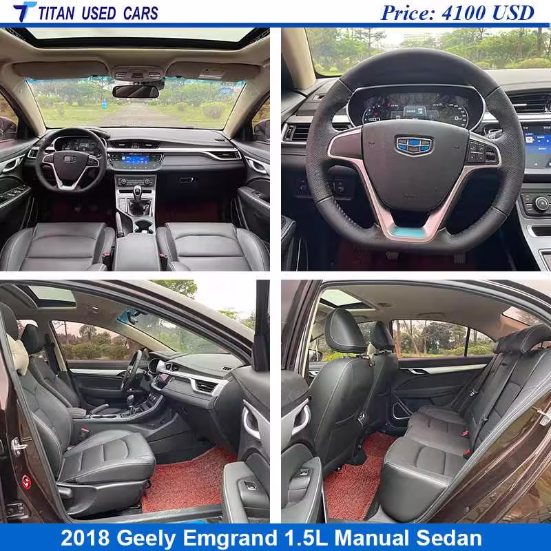 1721907683-2018 Geely Emgrand 1.5L Manual Sedan (7) Used Geely Emgrand 2018 for Sale Interior Near Me