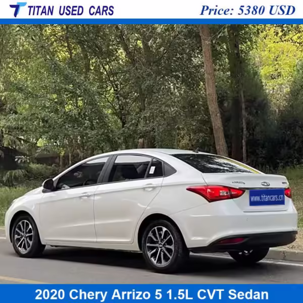 White Used Chery Arrizo 5 2020 Price