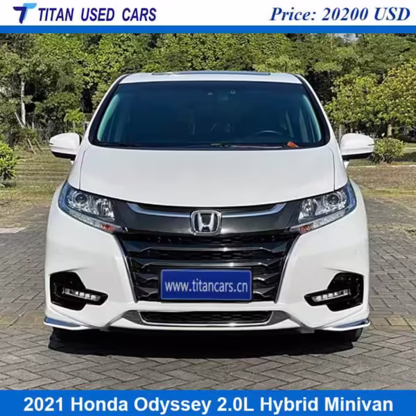 white Used 2021 Honda Odyssey Minivan near me