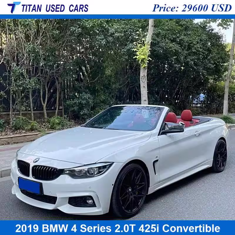 2019 BMW 4 Series 2.0T 425i Convertible
