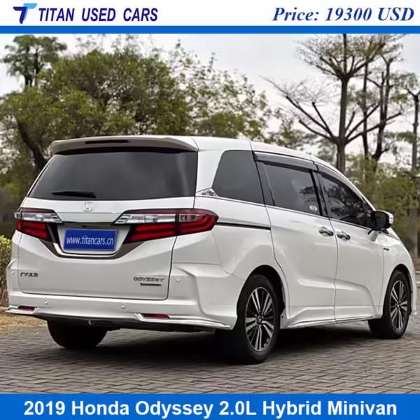 white Used 2019 Honda Odyssey Minivan from china