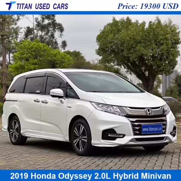 white Used 2019 Honda Odyssey Minivan in nigeira