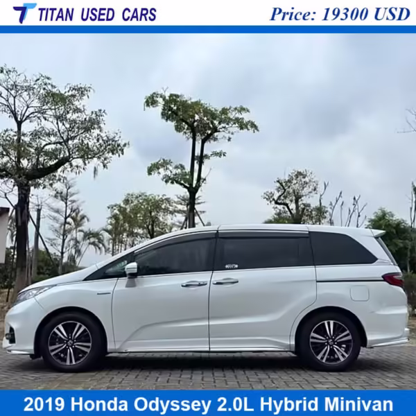 white Used 2019 Honda Odyssey Minivan from china