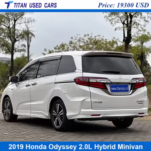 white Used 2019 Honda Odyssey Minivan near me