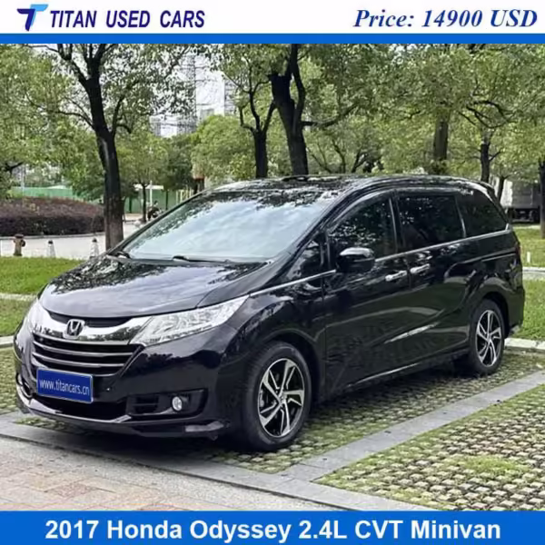 black Used 2017 Honda Odyssey in nigeria