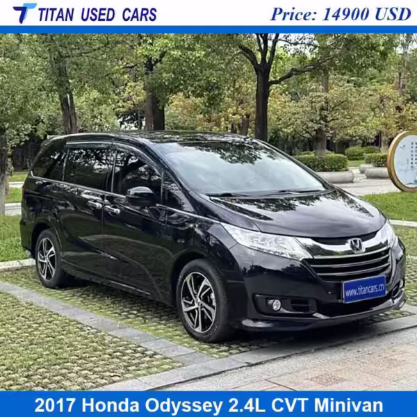 black Used 2017 Honda Odyssey from china