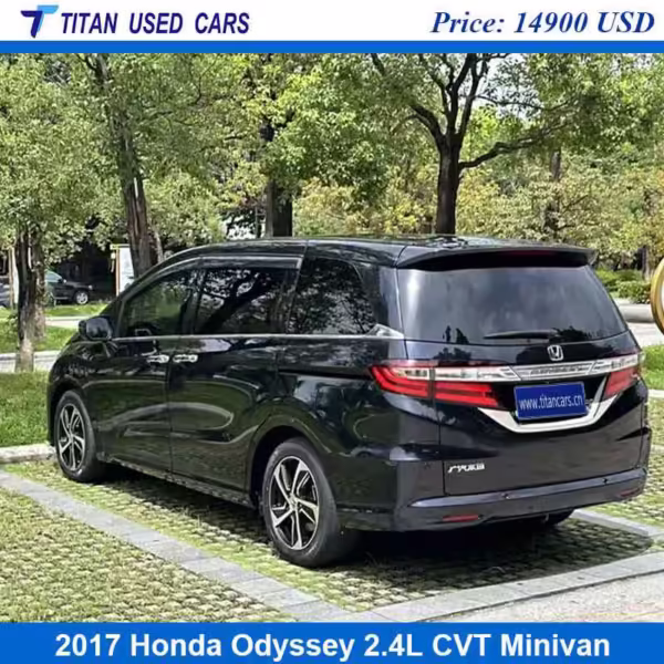 black Used 2017 Honda Odyssey