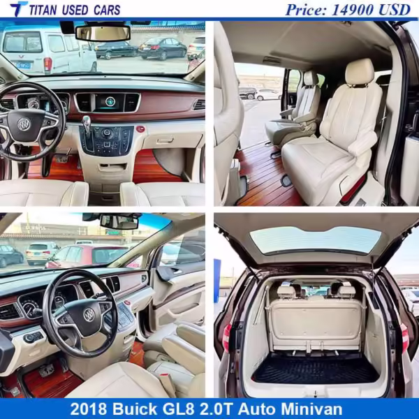 interior of the Used Minivan 2018 Buick GL8