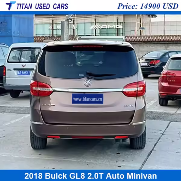brown Used Minivan 2018 Buick GL8