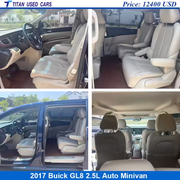 interior of the Used 2017 Buick GL8