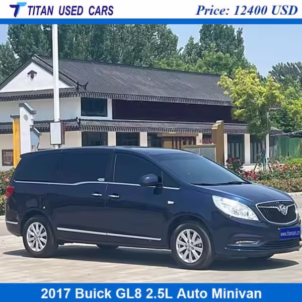 black Used 2017 Buick GL8 from china